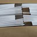 50 Pack 9x6x2 Shipping Boxes, White Corrugated Cardboard Packaging Box for Small Business