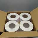 FungLam 4"x 6" Direct Thermal Labels (4 Rolls, 4000 Labels) - 3'' Core, Perforations Between Label - Zebra Compatible