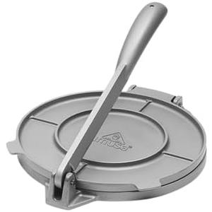 IMUSA USA Tortilla Press, 8 Inch, Silver