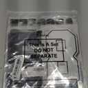 190 Pcs Iron on Letters Iron on Numbers Alphabets Fabric Stickers 8 Inch and 3 Inch Number Patches 2'' Heat Transfer Letters for Clothing DIY Crafts Sports Team Uniform(Border Style,White)