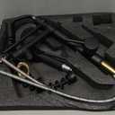 Oil Rubbed Bronze Kitchen Faucet,AIMADI Commercial Style Spring Kitchen Sink Faucet,Modern Single Handle Single Hole Kitchen Faucets with Pull Down Sprayer