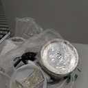 Modern Ceiling Fans with Lights - 42 inch Brushed Nickel Ceiling Fan with Light and Remote, Reversible DC Motor, 6-Speed Quiet 3CCT LED Dimmable for Bedroom, Indoor and Outdoor, Patios, ETL Listed