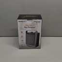 Space Heaters for Indoor Use, 1500W Portable Electric Heater with Thermostat, Ceramic Heater for Room Bedroom Office Under Desk with 3 Heating Levels, Safe Tip-Over Protection