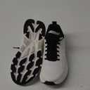 NORTIV 8 Women's Walking Shoes Cushion Running Tennis Shoes Active Float Non-Slip Comfortable Breathable Workout Gym Sports Athletic Fashion Sneakers (6.5, White)