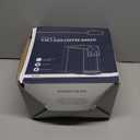 Hot & Iced Coffee Maker with Bold Setting, Single Serve Coffee Maker for K Cup and Grounds, 6-14 Oz Brew Sizes, 50 Oz Removable Water Tank, One Cup Coffee Machine with Reusable Filter, White (Ivory)