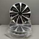 4-Pack Silver Hubcap Wheel Cover Replacement 16Inch Hub Caps Universal Wheel Rim Cover ABS Material Exterior Accessories for Car Trunk SUV