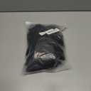 GOBLES Women's Sexy Long Flare Sleeve Boat Neck A-line Mini Cocktail Party Dress M