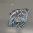 Coiled Keyboard Cable: 1.5M USB-C to USB-A Braided Cord with Detachable Aviator Connector, Durable & Tangle-Free for Custom & Mechanical Gaming Keyboards (Blue)