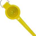 Lemon Squeezer Yellow, Heavy Duty And Lime Extractor. Hand Press Lemon Squeezer, 8×3×2