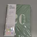 2026 Planner, Weekly and Monthly Calendar Agenda Book, Jan 2026 - Dec 2026, Hardcover Planning Academic Planner for Office School Supplies and Desk Accessories - A5 (6.3'' x 8.5'') (Green)