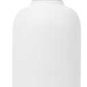Matte White Round Soap Dispenser for Kitchen & Bathroom 15 oz Refillable Resin Pump Bottle for Dish Soap, Hand Soap, Shampoo, Conditioner Modern Countertop Dispenser with Non-Slip Protective Pads