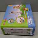 Birebebys 4 in 1 Outdoor Toy for Kids Ages 48, Jump Toy Toss Ring Baseball Game with Music, Outside Family Sports Games, Ideal Birthday, Xmas Gifts for Boys Girls Ages 3 4 5 6 7 8