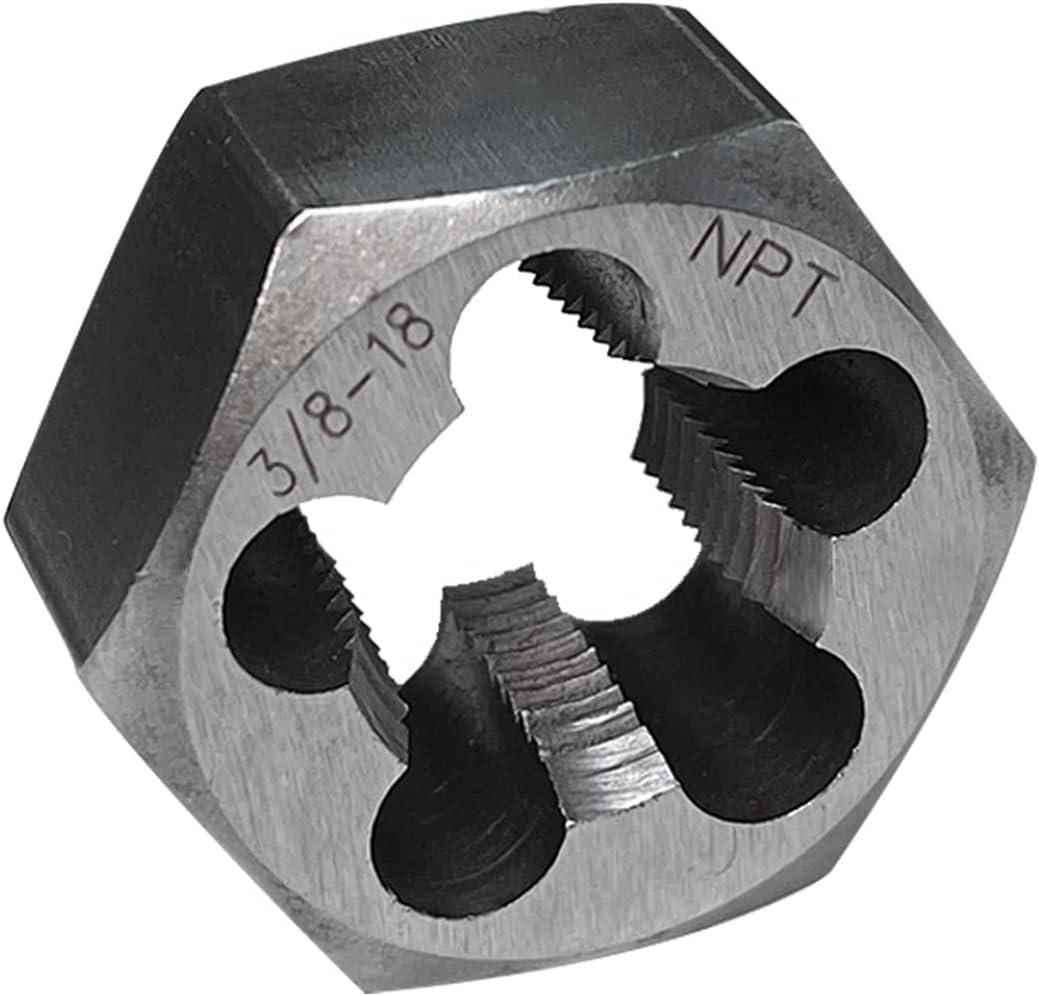 Npt Pipe Die Hex Die Carbon Steel Rethreading Die 3/8-18