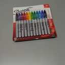 2 x Sharpie Permanent Markers Quick Drying And Fade Resistant Fine Tip Marker Set For Wood Plastic Paper Metal And More Drawing Coloring And Poster Marker Assorted Colors 12 Count