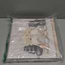 RnnJoile Spa Canvas Wall Art Zen Stone Orchid Picture Painting Beige Still Life Prints for Bathroom Zen Meditation Room Decor Framed 12"x12" for Each