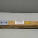 TEECK Shower Curtain Rod, 32-80 inch Adjustable Spring Tension Curtain Rod, Never Rust Anti-Slip Shower Curtain Rod for Bathroom, No Drilling, Never Collapse, Easy to Use, Silver