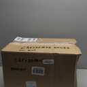 Christmas Tree Storage Bag with Rolling Wheels, Fits for 9ft Xmas Artificials, Large Xmas Storage Container with Reinforced Carry Handles and Fixed Buckle, 600D Oxford Cloth, Dual Zippers