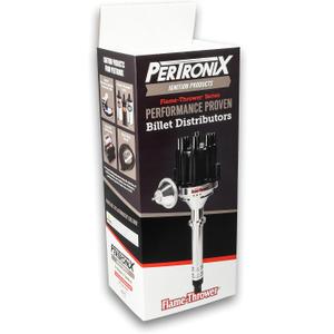 Pertronix D1060 Flame-Thrower Stock Look HEI Distributor Chevy SB/BB with Adjustable Vacuum Advance Canister High Dielectric Strength Black Cap and Rotor with Brass Terminals Pertronix D1060 Flame-Thrower Stock Look HEI Distributor Chevy SB/BB with Adjustable Vacuum Advance Canister High Dielectric Strength Black Cap and Rotor with Brass Terminals