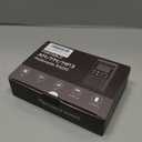 Pocket Radio with AM FM-1200mAh Rechargeable Radio-Portable Transistor Radio with Best Reception, Bluetooth Receiver,5W Big Speaker,LCD Screen,Earphone Jack,Support SD Card and USB Player for Jogging (Black)