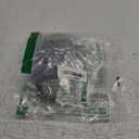 RUWISS Claw Clip Messy Bun Hair Piece Real Human Hair Buns Wavy Curly Chignon Hair Bun Extensions Tousled Updo Hair Buns Claw Clip Ponytail Hairpieces Medium Brown (40g)