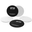 SPTA 5 Pcs 6''(150mm) Car Glass Polishing Discs Microfiber Polishing Buffing Pad, Glass Scratch Removal Kit for Correcting Damaged Windows, Removing Stubborn Waterspots