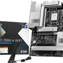 MSI PRO Z890-A WiFi ProSeries Motherboard (Supports Core Ultra Series 2 Intel Processors, LGA 1851, DDR5, PCIe 5.0, M.2, SATA, 5Gbps LAN, USB Type-C, Wi-Fi 7, Bluetooth 5.4, Thunderbolt 4, ATX)