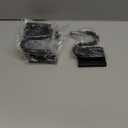 Frienda 4 Pack S-Hooks for Wall Storage System, Heavy Duty Curved Pivot Garage Hooks with Non-Slip Coating for Long Handle Tools Compatible with Craftsman Versatrack Garage Storage System