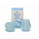 Wine2Go Diamond Silicone Wine Glasses 9oz 3Pack