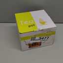 HIWARE 1000ml Glass Teapot with Removable Infuser, Stovetop Safe Tea Kettle, Blooming and Loose Leaf Tea Maker Set (33 Oz)