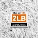 RowinsyDD 2LB White Crinkle Paper Filler, Cut Shredded Paper for Gift Baskets Packaging Wrapping Cushion Stuffing Box Confetti Filler for Easter Christmas Wedding Birthday Bridesmaid