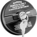 Locking Gas Cap, Lock Fuel Cap For Toyota 4Runner,Camry,Corolla,Tundra,Tacoma,Rav4,Highlander,Avalon,Sequoia,Prius & Honda Civic,Accord,CRV,Fit,Pilot & Nissan Altima,Sentra &Chevy Silverado