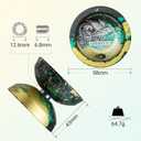 FS01 Yoyo Professional,Responsive Metal Yo-Yo for Kids 8-12 with Bearing & Extra Strings - Durable Trick Toys (Black and Yellow)