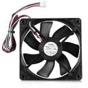 KIT0411 Pellet Grill Induction Fan Motor for Traeger D2 Pro 780 575, Ironwood 650 885, Silverton 620 810, Century 885, Oven Circulation Fan Replacement Part 11925SA-12R-BU, 0.86A 12V DC