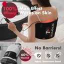 ALLOLO Red Light Therapy for Body, 3 in 1 LEDs Red Light Therapy Belt with Timer Remote Control, 660nm 850nm Infrared Light Therapy Pad for Body Waist Shoulder Knee, 16.7" x 7.9" Large Area