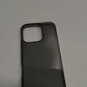 TORRAS Crystal Clear for iPhone 16 Pro Case, Ultra-Thin [Non-Yellowing] [Military Protection] Slim Fit Silicone TPU Cover for iPhone 16 Pro Phone Case, Soft, Black, 6.3 inch,