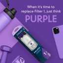 everydrop by Whirlpool Ice and Water Refrigerator Filter 1, EDR1RXD1, Single-Pack , Purple