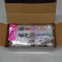 10 Sets DIY Hair Claw Clips Kit Acrylic Claw Clip with Resin Rhinestones Pearls Little Jewelry Decor for Girl's Night Sleepovers Party Supplies Aesthetic Hairpin for Women Adult Craft DIY