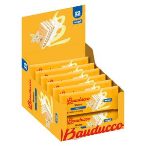 Bauducco Mini Wafer Cookies, Vanilla Wafers, Ideal Dessert, Snack, Pastry, School Lunches, Family Gathering, Party Snack, Work Lunch (1.41 oz (Pack of 12))
