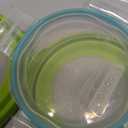 Anchor Hocking TrueSeal Glass Food Storage Container with Airtight Lid 7 Pieces, Green, Single Unit