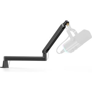 InnoGear 2026 Upgraded Microphone Boom Arm, Magnetic Cable Management Low Profile Mic Stand 360 Rotatable Desk Mount for Fifine AM8 K669B Blue Yeti HyperX QuadCast SoloCast AT2020, Black