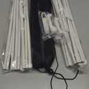 3PCS White Easel Stand for Wedding Sign Stand, 66 Inch Lightweight Adjustable Art Poster Board Stand for Display Wedding Welcome Sign, Metal Easel Stand for Painting with Portable Bag