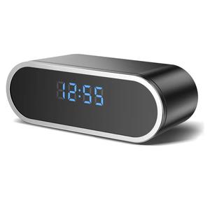 Wireless WiFi Security Camera, Nanny Cam for Home, Indoor Camera with Clock with App Control, AI Motion Detection, Loop Recording, Night Vision, Local & Cloud Storage, Easy to Use