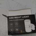 L LOHAS LED Night Light Plug in, Night Lights Plug into Wall, Light Sensor, 0-100LM, Soft White 3000K, Dimmable Night Light, Modern Nightlight for Hallway Bedroom Stairway, 2 Pack