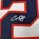 Facsimile Autographed Alex Bregman Houston White Reprint Laser Auto Baseball Jersey Size Men's XL