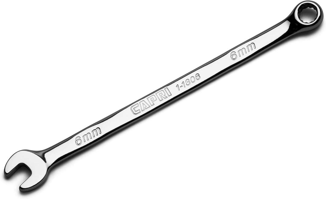 Capri Tools Combination Wrench, 12 Point, Metric (6 mm)
