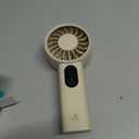 Aecooly Mighty Portable Fan, Powerful Handheld Fan, USB Rechargeable [10H Max Cooling Time], Mini Personal Battery Powered, Pocket for Travel, Summer, Gifts for Women, Girls -Beige, 1 Pack