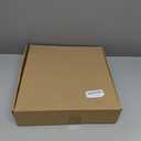 Lamp Shades Set of 2, Drum Lampshade for Table Lamps Floor Lamp, 13" Top X 13" Bottom X 10" High Beige Large Line Fabric Lamp Shades, Easy Assembly Replacement Lampshades