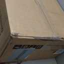 Dining Chairs Set of 2, Wooden Upholstered Kitchen Chairs with Solid Wood Legs & High Ladder Back, 275lbs Capacity, Comfortable Farmhouse Style Kitchen Accent Chairs for Dining Room, Black