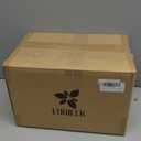 EURIELK Wooden Jewelry Box with Lock and Key for Women, 2 Drawers Medium Size Real Natural Wood Lockable Antique Organizer with Large Storage, Ring Compartments, Built in Necklace Hooks (Brown)