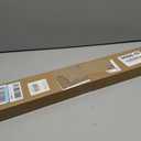 LazBlinds No Tools No Drill 1" Vinyl Mini Blinds, Cordless Blinds for Windows, Light Filtering Horizontal Window Blinds & Shades, 25" W x 48" H, Grey